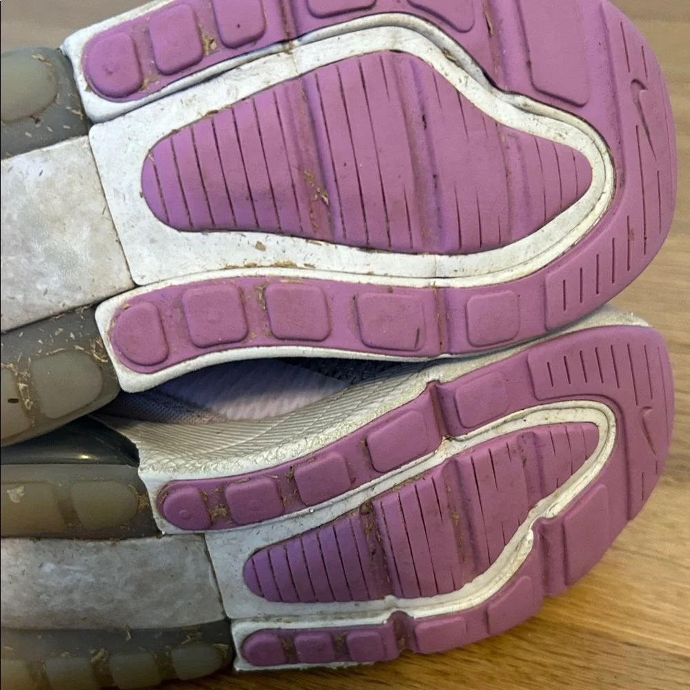Nike Kids Air Max 270 - Gray and Pink